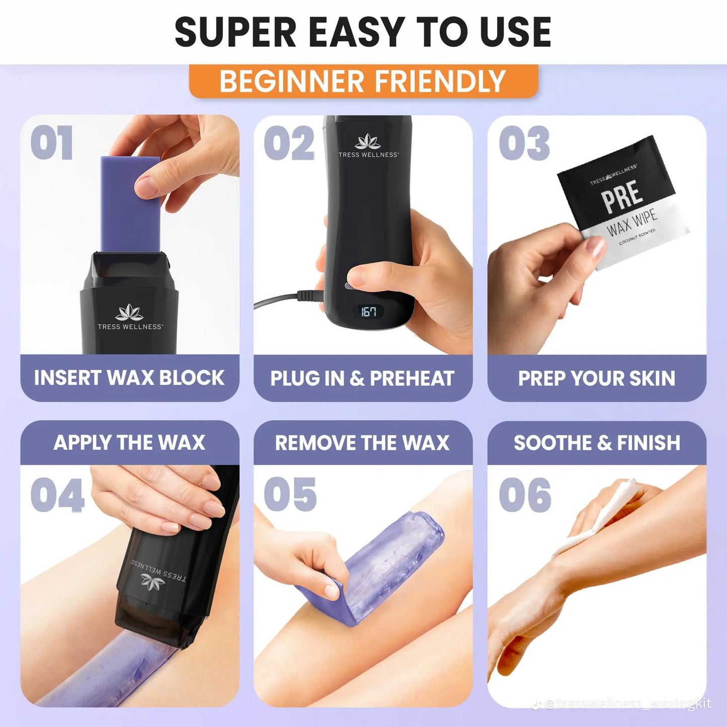 Tres Wellness First-Ever Hard Wax Roller