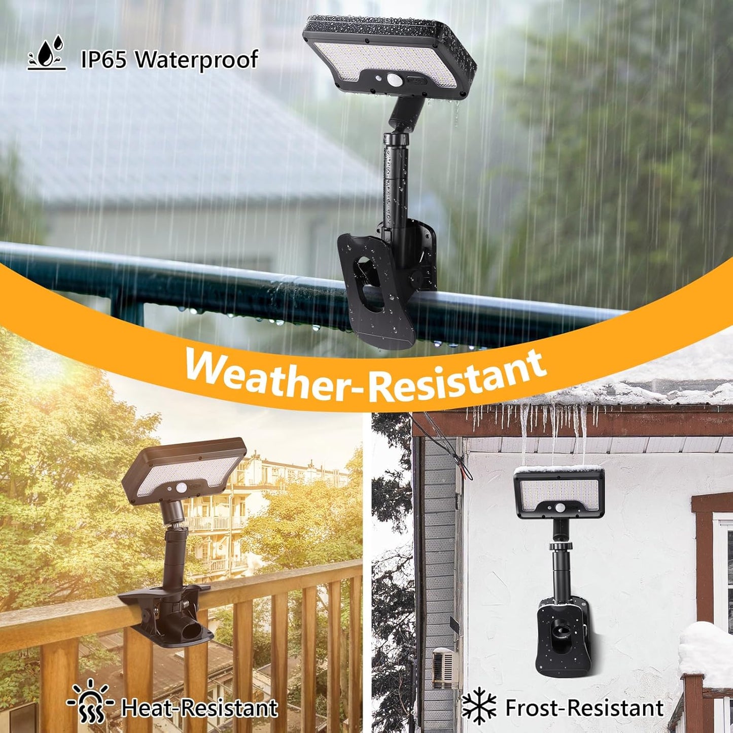 LightMate Clip-On Solar Light | No Wires, No Drilling