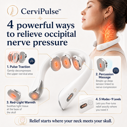 CerviPulse-No More Recurring Headaches From Occipital Neuralgia and Cervical Spinal Stenosis