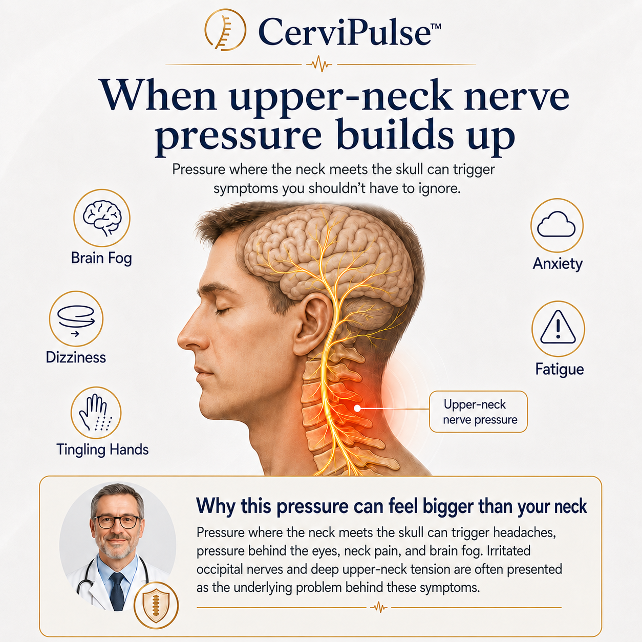 CerviPulse-No More Recurring Headaches From Occipital Neuralgia and Cervical Spinal Stenosis