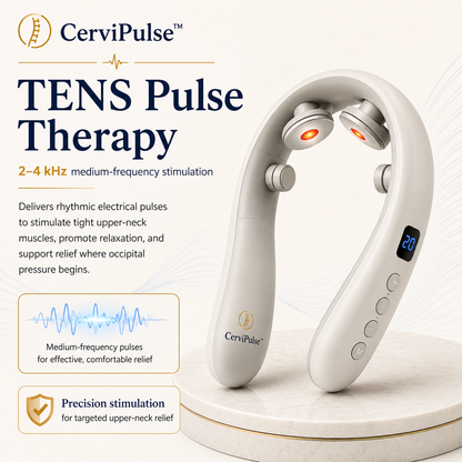 CerviPulse-No More Recurring Headaches From Occipital Neuralgia, Migraines and Cervical.