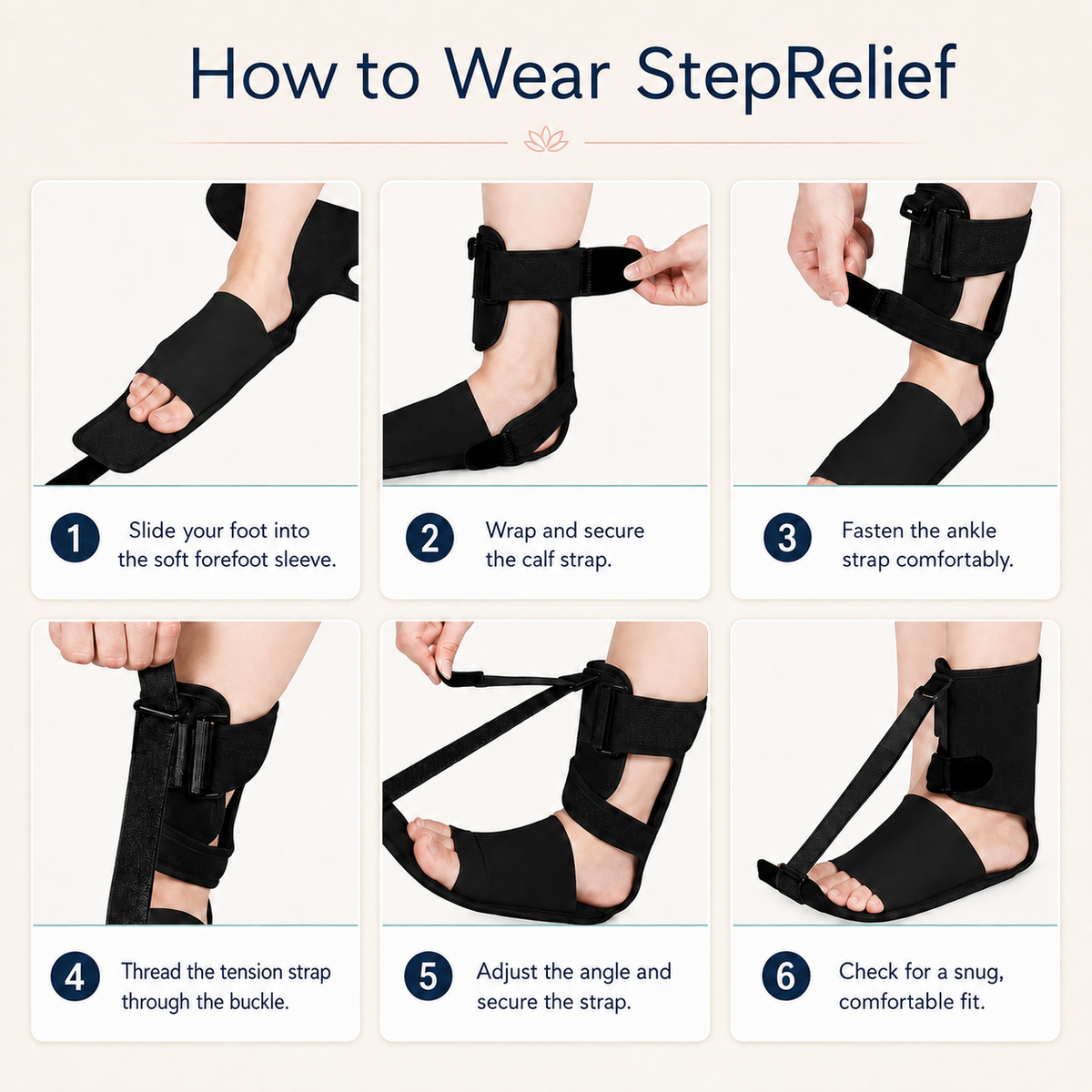 StepRelief – No More Painful Steps