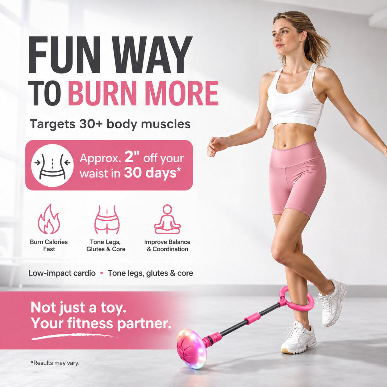 Skip It Pro™ Fitness Reinvented for Kids & Adults